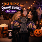 Personalized Halloween Bat Bear Plush 🦇🧸