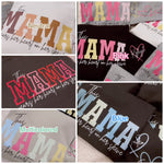 Wear Your Heart on Your Sleeve – Personalized Mama Sweatshirt with Kids’ Names