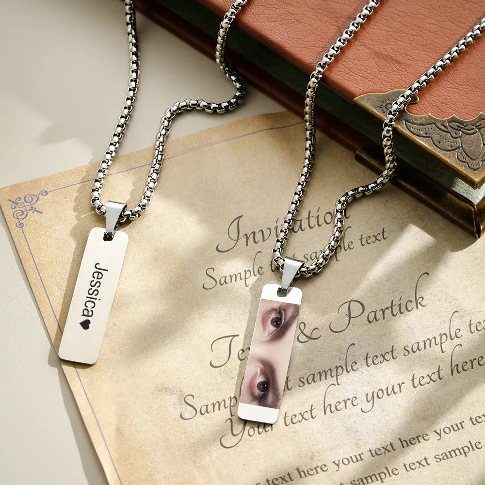 Custom Photo Necklace