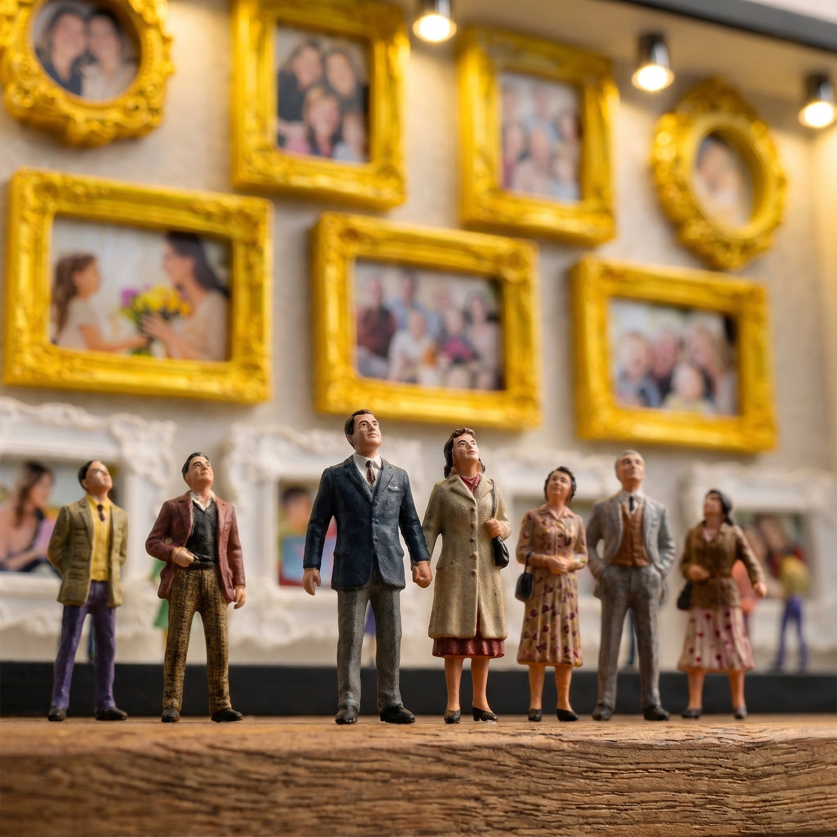 Marco del Museo de Nosotros, regalo personalizado para parejas, lindos regalos en miniatura para museos, regalo significativo, regalo de aniversario para San Valentín.