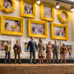 Marco del Museo de Nosotros, regalo personalizado para parejas, lindos regalos en miniatura para museos, regalo significativo, regalo de aniversario para San Valentín.