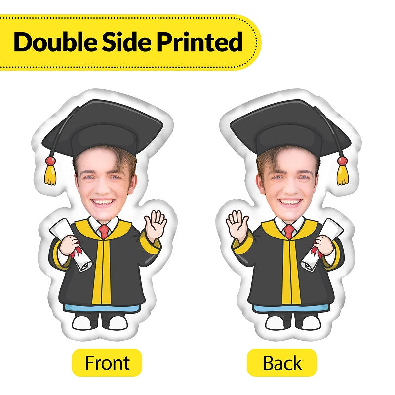 Custom Shaped Photo Pillow – Personalized Pet, People, or Any Picture Gift