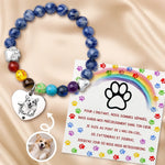 Personalised Photo Keepsake Bracelet – A Commemorative Gift for Pet Owners – Forever in my heart