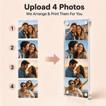 Custom Magnetic Acrylic Photo Magnets with 4 Interchangeable Frames