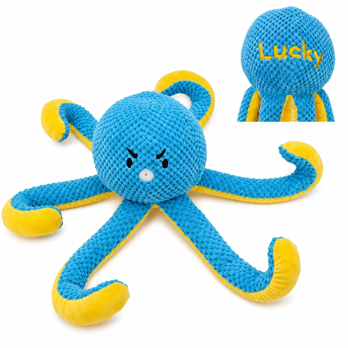 Dog Dad's Favorite — Custom Embroidered Octopus Plush Toy