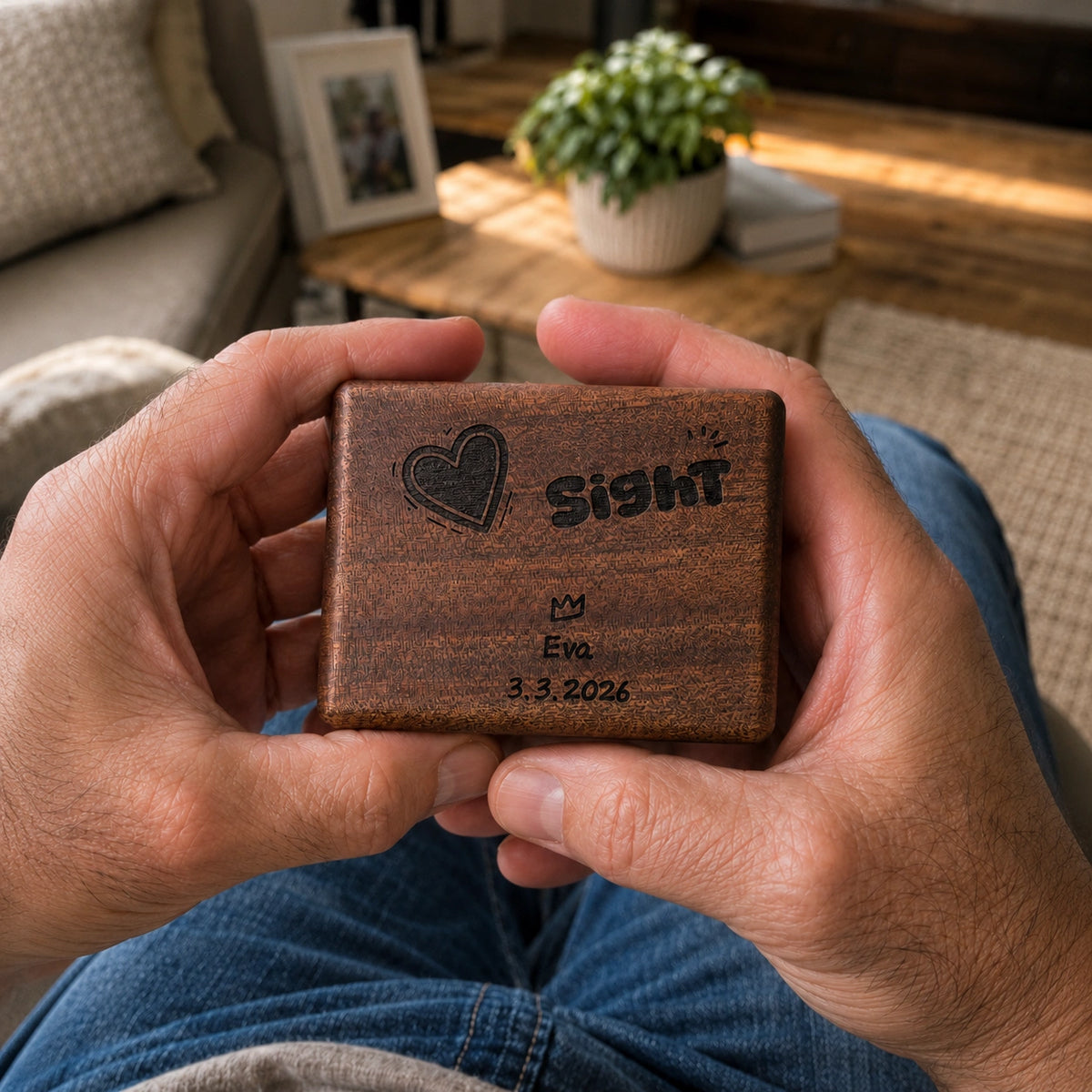 Custom Photo Music Box for Dad – A Memory He Can Play