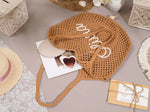 Personalized beach tote bags