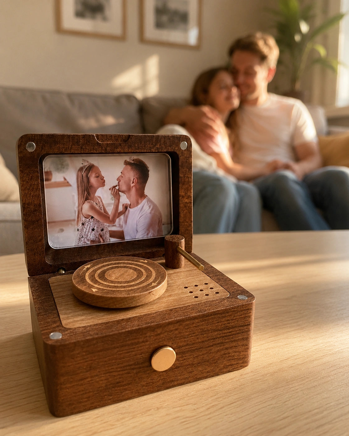 Custom Photo Music Box for Dad – A Memory He Can Play