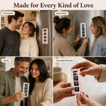 Custom Magnetic Acrylic Photo Magnets with 4 Interchangeable Frames