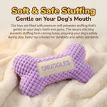 Personalized Dog Bone-Shaped Squeaky Toy