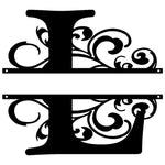 Personalized Family Name Metal Sign-Monogram Wall Decor