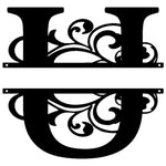 Personalized Family Name Metal Sign-Monogram Wall Decor