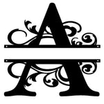 Personalized Family Name Metal Sign-Monogram Wall Decor