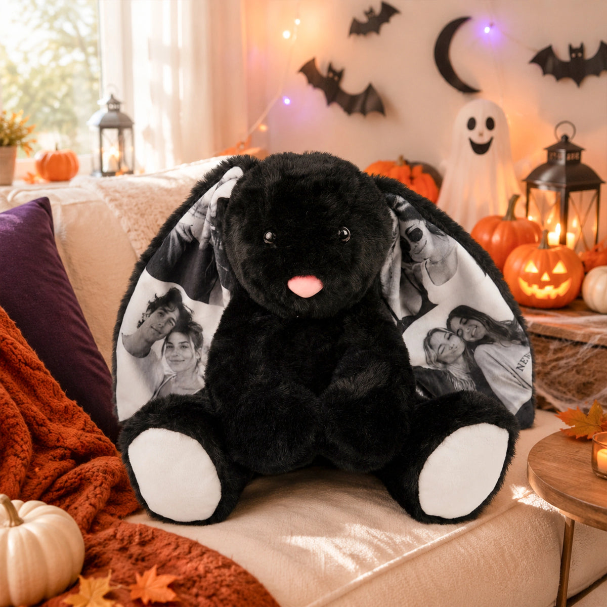 Midnight Bunny — Personalized Halloween Plush