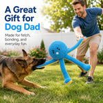 Dog Dad's Favorite — Custom Embroidered Octopus Plush Toy