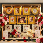 Marco del Museo de Nosotros, regalo personalizado para parejas, lindos regalos en miniatura para museos, regalo significativo, regalo de aniversario para San Valentín. 