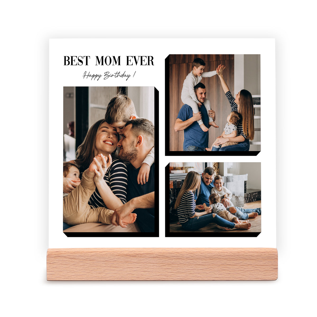 Best Mom Ever Happy Mother's Day's Gift Office Desk Sign Decor