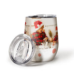 Christmas Stainless Steel Wine Tumbler