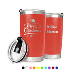 Santa Hat Name Personalized Name Travel Coffee Tumbler