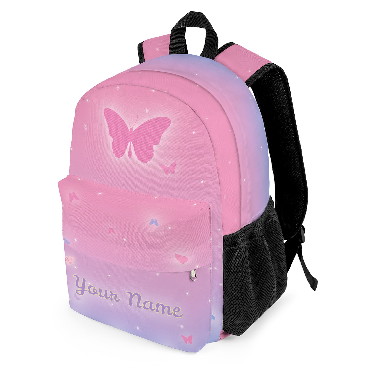 Personalized Backpack - Custom Toddler Backpack with Unique Name and Pattern, School Backpack for Kids Girls Boys, Back to School Supplies Stuff Gift for Students