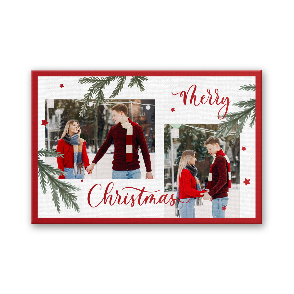 A Merry Little Christmas Canvas Print for Beloved