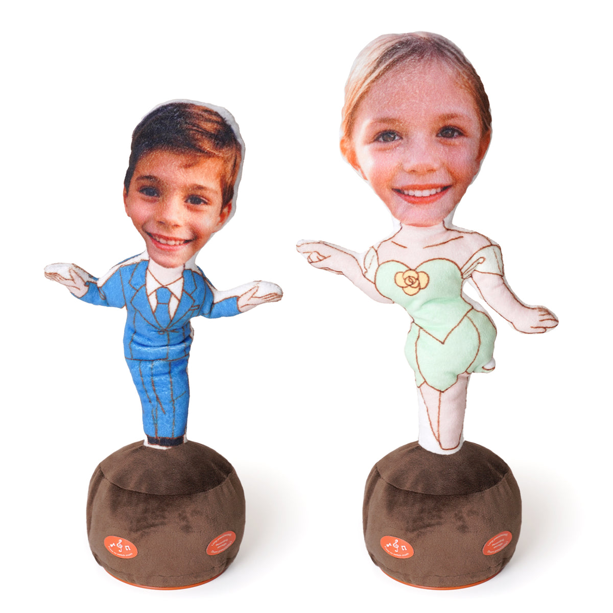 Personalized Interactive Dancing Doll: Talks, Sings, Repeats—Ideal Toy for Toddlers