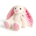 Custom Name Embroidered Plush Bunny: Ideal Easter, Birthday Gift for Little Ones