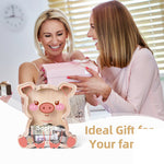 Wooden Piggy Banks for Kids