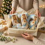 Personalized Jesus Cross Letter Pillow with Custom Name Home Decor Graphic 3D Print Pillow Religious Faith Gift for Christians Jesus Lover Gift