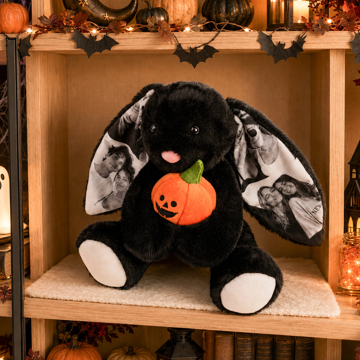 Midnight Bunny — Personalized Halloween Plush