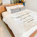 To My Grandma I Hope Every Time Personalized Blanket with Family for Grandma