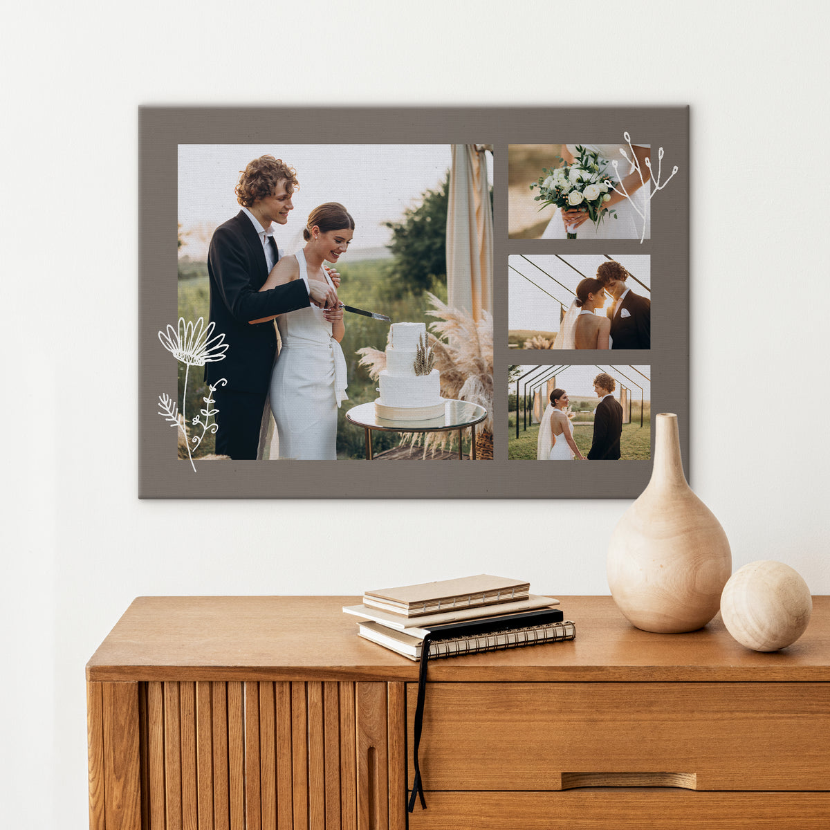 Personalized Pictures to Canvas for Wall, Custom Canvas Prints with Your Photos