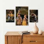 3 Pieces Family Wall Photos Decor Family Wall Art Family Room Decor