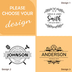 Personalized Wood Cutting Board – Custom Engraved with Names Dates – Gift for Weddings, Anniversaries, Housewarmings. Functional Serving Platter (11x8.3 Inches)