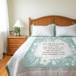 My Dear Children Custom Personalized Blanket Never Forget