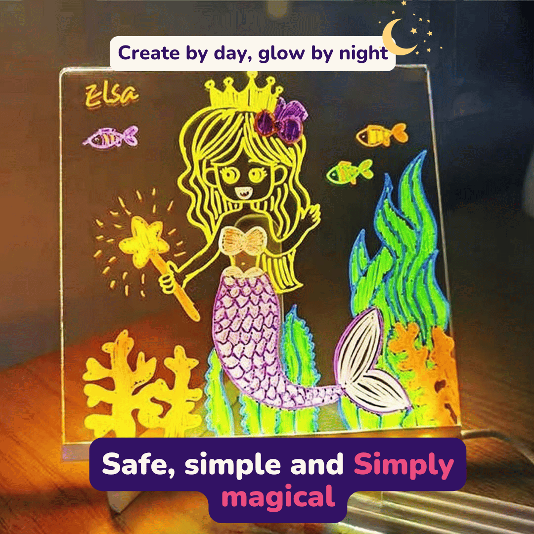 LED Note Board with Colors