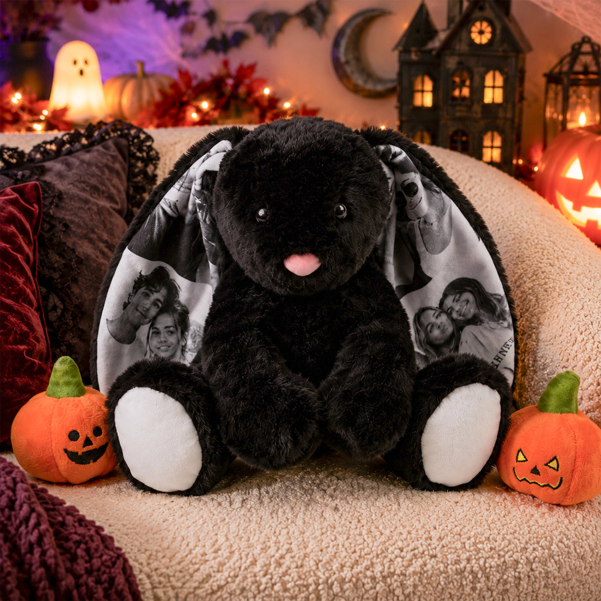 Midnight Bunny — Personalized Halloween Plush