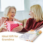 Custom Hug Blanket Personalized Grandparent Throw Blanket Gift from Grandkids