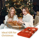 Christmas Personalized Name Throw Blanket