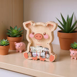 Wooden Piggy Banks for Kids