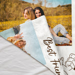 Custom Blanket with Text Picture Collage Customized Blankets