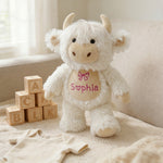 Personalized Highland Cow Stuffed Animal