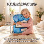 Customizedbee Personalized Animal Alphabet Pillow for Kids