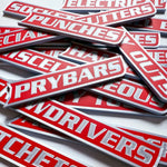 🌟12 Pack ofMagnetic Toolbox Labels🔩