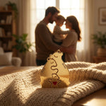 Personalized Bear Family Necklace - 18K Gold Plated Custom Name Pendants