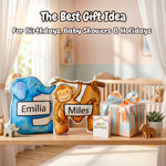 Customizedbee Personalized Animal Alphabet Pillow for Kids