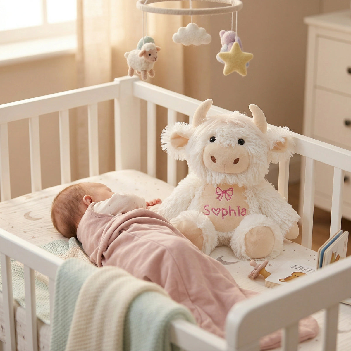 Personalized Highland Cow Stuffed Animal