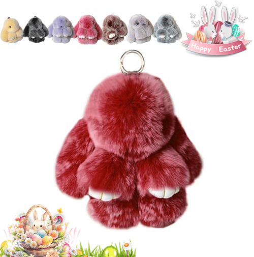 🏆Only $9.99Last Day Promotion! 🐰 Handmade Soft Bunny Charms