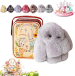 🏆Only $9.99Last Day Promotion! 🐰 Handmade Soft Bunny Charms