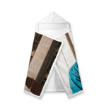 Custom Couple Name & Photo Style Hooded Blanket